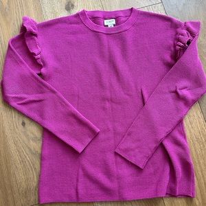 J. Crew Sweater Magenta
